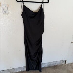 Zara Black Midi Dress